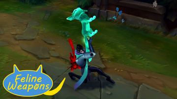 Feline Weapons Aphelios — Aphelios custom skin