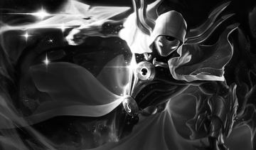 Cosmic Reaver Kassadin - BlackWhite — Kassadin custom skin