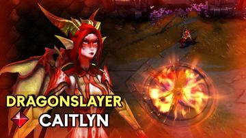 Dragonslayer Caitlyn — Caitlyn custom skin