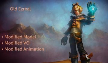Old Ezreal — Ezreal custom skin