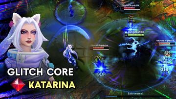 Glitch Core Katarina — Katarina custom skin