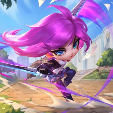 Chibi Battle Academia Katarina as Katarina — Katarina custom skin