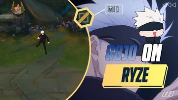 Ryze Gojo — Ryze custom skin