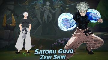 Gojo Satoru - Zeri — Zeri custom skin
