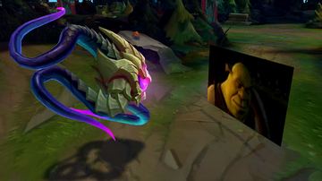 Velkoz but he is watching the entire Shrek movie — Vel'Koz custom skin