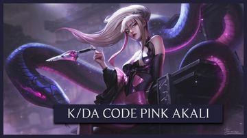 KDA Code Pink Akali — Akali custom skin