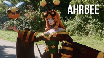 Ahrbee — Ahri custom skin