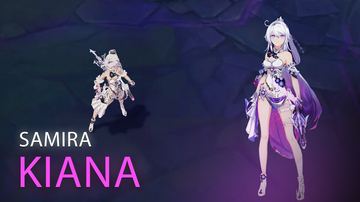 Kiana Samira — Samira custom skin