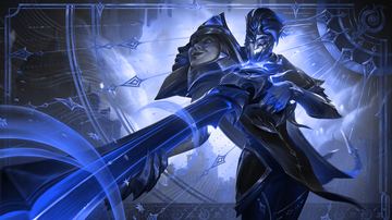 Arcana Jhin - Dark Blue — Jhin custom skin