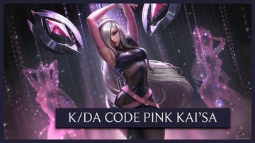 KDA Code Pink Kaisa — Kai'Sa custom skin