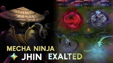 Mecha Ninja Jhin — Jhin custom skin
