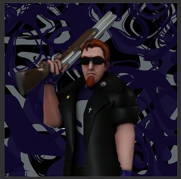 The Dude graves (Postal) — Graves custom skin