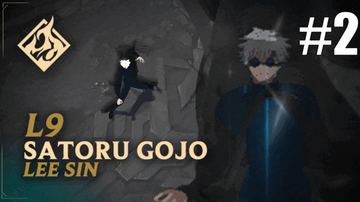 Gojo Lee Sin (2/15) — Lee Sin custom skin