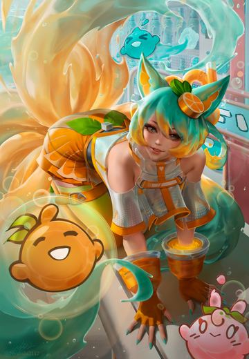 WR Soda Pop Ahri — Ahri custom skin