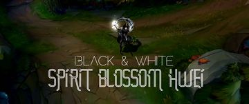Black and White - Spirit Blossom Hwei — Hwei custom skin
