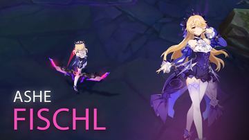 Fischl Ashe — Ashe custom skin