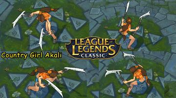 Country Girl Akali - Classic — Akali custom skin