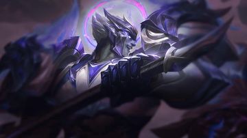 Divine God King Darius Purple Chroma — Darius custom skin