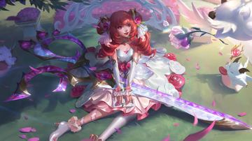 Crystal Rose Gwen Wildrift Port — Gwen custom skin