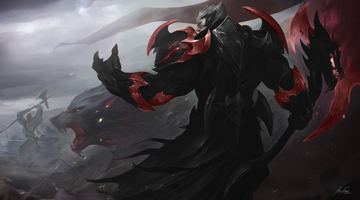 God-King Darius Red Chroma — Darius custom skin