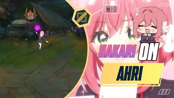Ahri Hakari Hanazono — Ahri custom skin