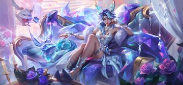 WR Crystal Rose Ahri Daytime — Ahri custom skin