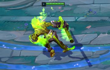 Green Volcanic Wukong Chroma — Wukong custom skin