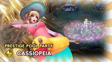 Prestige Pool Party Cassiopeia — Cassiopeia custom skin