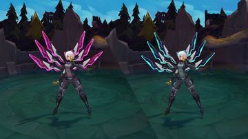 PROJECT: Irelia edit (pink/blue) — Irelia custom skin