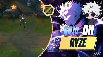 Ryze Young Gojo — Ryze custom skin