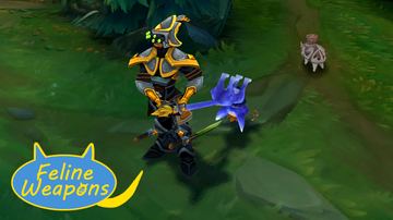 Feline Weapons Master Yi — Master Yi custom skin