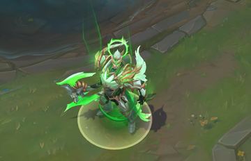 Divine GodKing Darius Green Chroma — Darius custom skin