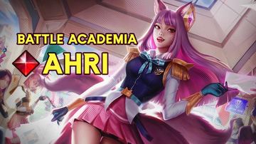 Battle Academia Ahri — Ahri custom skin