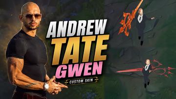 Andrew Tate Gwen — Gwen custom skin