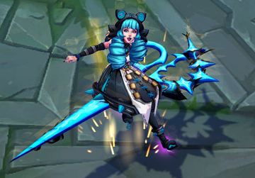 Blue chroma for Gwen skins — Gwen custom skin