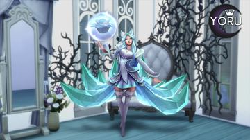 Crystal Rose Ahri — Ahri custom skin