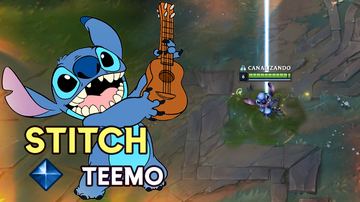 Stitch Teemo — Teemo custom skin