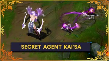 Secret Agent Kaisa — Kai'Sa custom skin