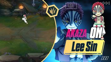 Lee Sin Akaza — Lee Sin custom skin