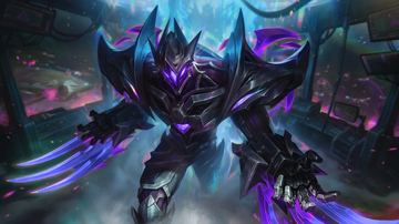 Quantum Galaxy Slayer Zed Blue Chroma — Zed custom skin