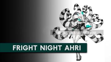 Fright Night Ahri — Ahri custom skin