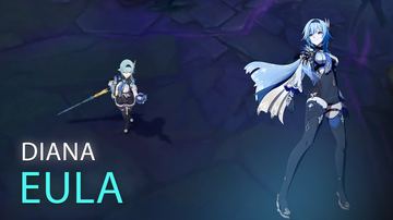 Eula Diana — Diana custom skin