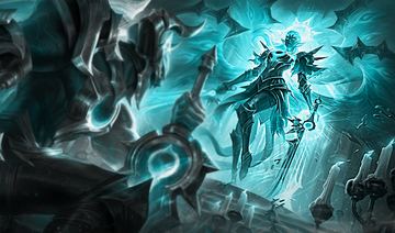 Sun Eater Kayle - Light Blue — Kayle custom skin