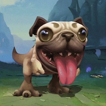 Kog'maw dog colors (1-3/??) — Kog'Maw custom skin