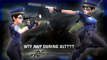 Officer Vayne — Vayne custom skin