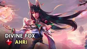 Divine Fox Ahri — Ahri custom skin