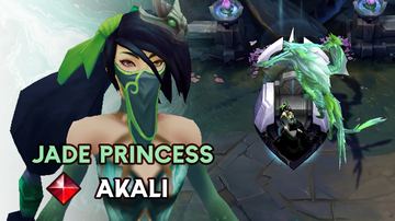 Jade Princess Akali — Akali custom skin