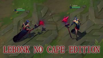 LeBlanc without the cape (OptiFine reference) — LeBlanc custom skin