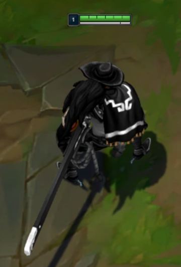 Highnoon Yasuo FullBlack Chroma — Yasuo custom skin