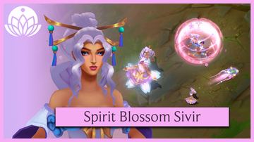 Spirit Blossom Sivir — Sivir custom skin